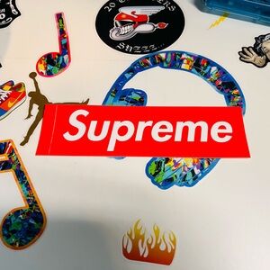 Supreme Red Logo Decal